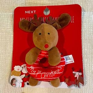 Next, My First Christmas Rattle, NWT